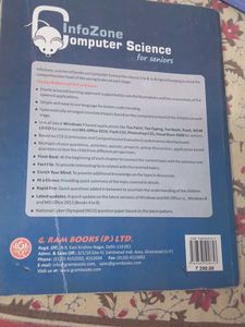 8th ClassbInfo Zone Computer Science Book