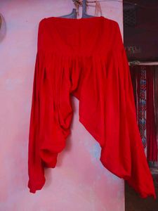 Red short pathsni  suit salwar women