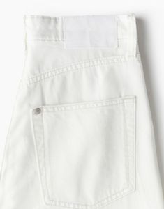 Wide Leg White Jeans