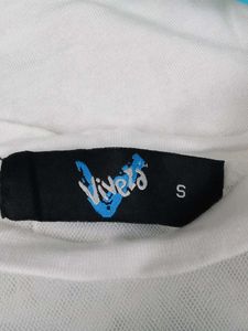 White NEVER COAST tshirt