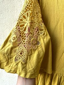 Brand New 😍Yellow V-Neck Top