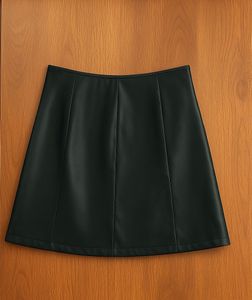 Leather Mini Skirt