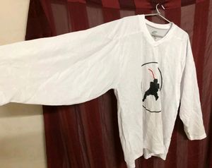 Canada White Full Sleeve Jersey