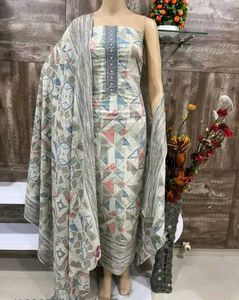 3 Piece Cotton Suit