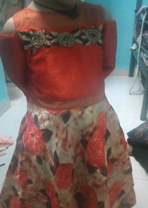 stone embroidered  zari Ethnic gown