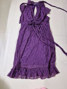 Date Night Purple Dress