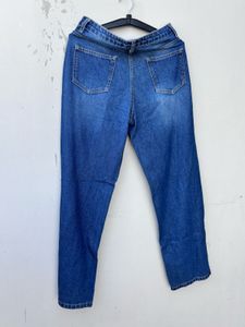 Ripped Wide Leg Jeans
