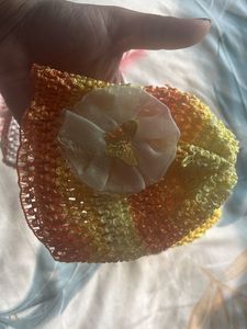Baby Girl Hairband Cum Caps Set Of 3..!
