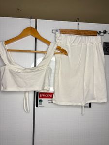 White Two-Piece Set