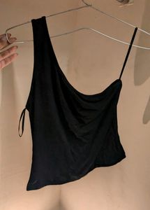 One shoulder shein top