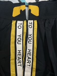 Black Cargo Style Pants