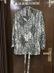 Animal Print loose top