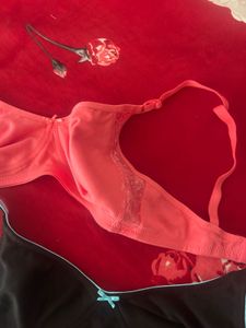 Bra Bundle - Two Unpadded Bras with lace