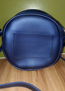 Coquette Navy Blue Crossbody Bag