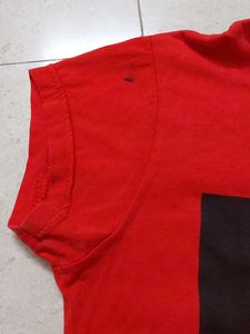 Red Crop T-shirt
