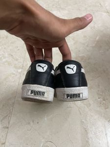 Puma Black Sneakers UK 8 (Slightly Used)