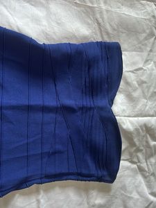 Blue Bodycon Mini Dress