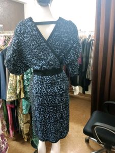 Stylish Winter Patterned Dress