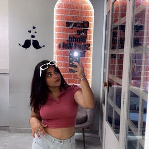 Red Crop Top