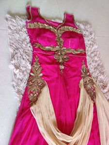 Hot Pink Designer Dress