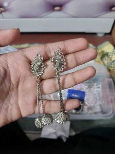 Peacock Dangle Earrings