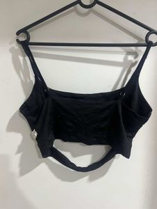 Cut Out Crop Top