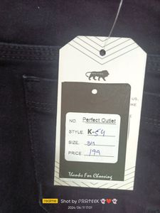 (K-54) 34 Size Slim Fit Denim Jeans