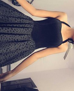 Shein Elegant Black Fit &amp; Flare Dress