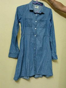 Denim Shirt Dress