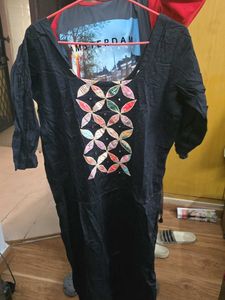 Elegant Black Ethnic Kurta