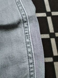 Gray Denim Jeans