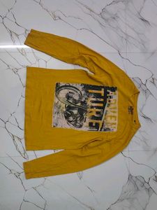 Men's Graphic Print Full Sleeve T-Shirt