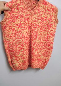 Handmade Half Sleeves Sweater for Winters