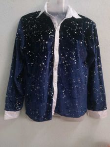 Velvet Blue Tops