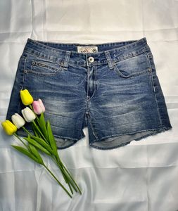 Ecko Red Denim Shorts