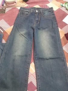 Wide Leg Dark Wash Jeans