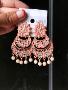 Party Wear Bridal Earrings For Women And Girls