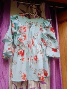 Blossom Breeze Ruffle Top