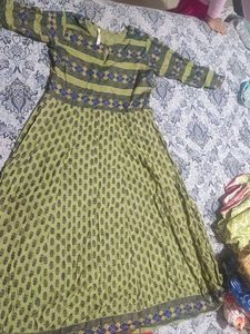 Beautiful Flared Libas Kurta In Medium Size