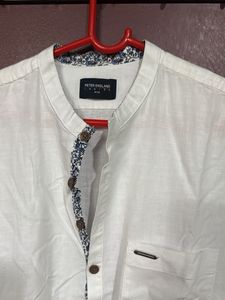 Men&#39;s White Kurta Shirt