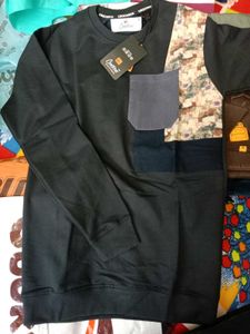 Black T Shirt Sweatshirt