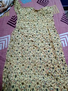 Floral Print Kurta