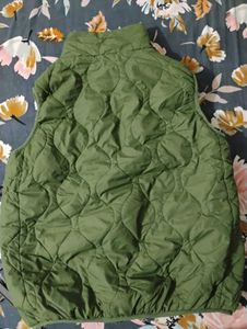 Olive Green Padded Vest