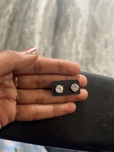 White Stone Studs High Quality