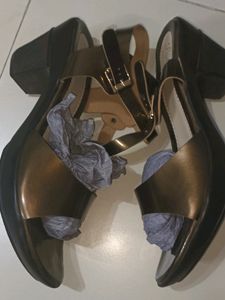 Women Copper Color Sandals