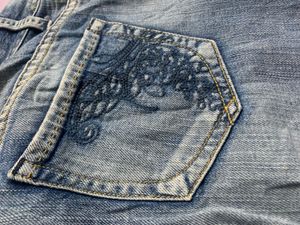 Wide Leg Denim Jeans