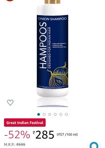 Hampoos Onion Shampoo 500 ML