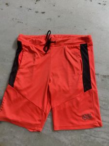 Orange Active Shorts
