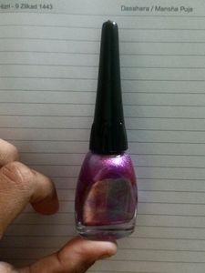 Violet Nail polish