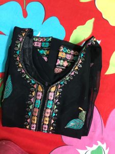 Thread Work Kurta Set